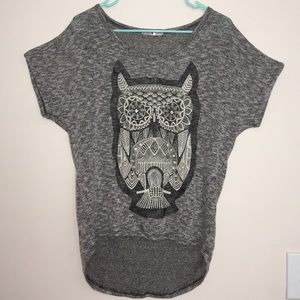 Knitted Short Sleeve Top